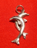 TAH 5  Springende Delfine aus 925er Silber