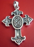 ke 11 Keltenkreuz mit symbolhaltigem Muster der Kelten