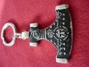 A 735 Schlüsselanhänger Thors Hammer,  versilbert